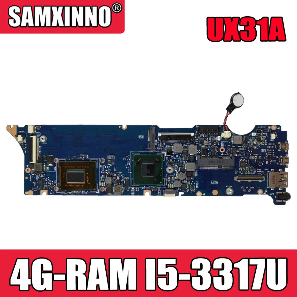 

Материнская плата Akemy UX31A2 для ноутбука ASUS UX31A, оригинальная материнская плата, 4G ОЗУ, Φ REV2.0