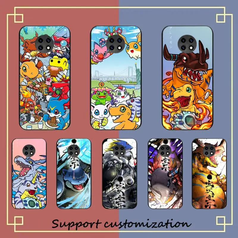 

Digital Monster Digimon Phone Case for Redmi Note 8 7 9 4 6 pro max T X 5A 3 10 lite pro