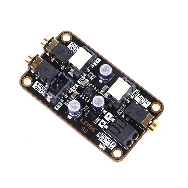 

Audio Isolation Noise Reduction Module Audio Common Ground Noise Cancellation DIY Power Amplifier Board