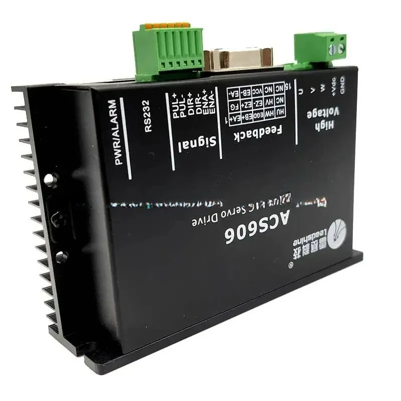 Фото Оригинальный бесщеточный сервопривод Leadshine ACS606 с входным напряжением от 18 до 60 В постоянного тока и постоянным током 6 А (18 А) №2