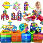 50-300 шт., магнитные строительные блоки для детей
