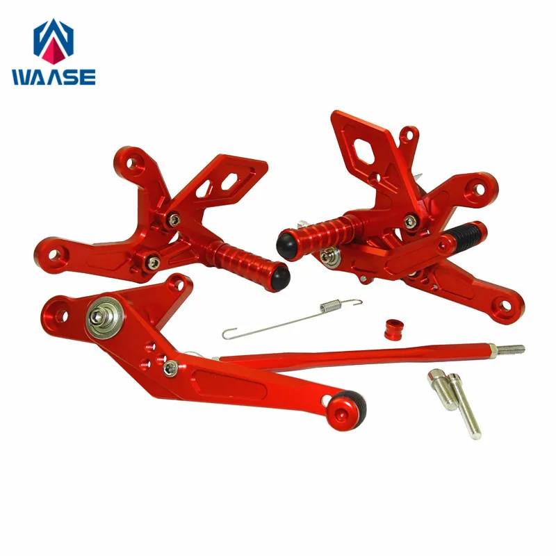 Waase для Honda CB500F CB500X CBR500R 2013 2014 2015 2016 2017 Регулируемый набор задних наездников ног