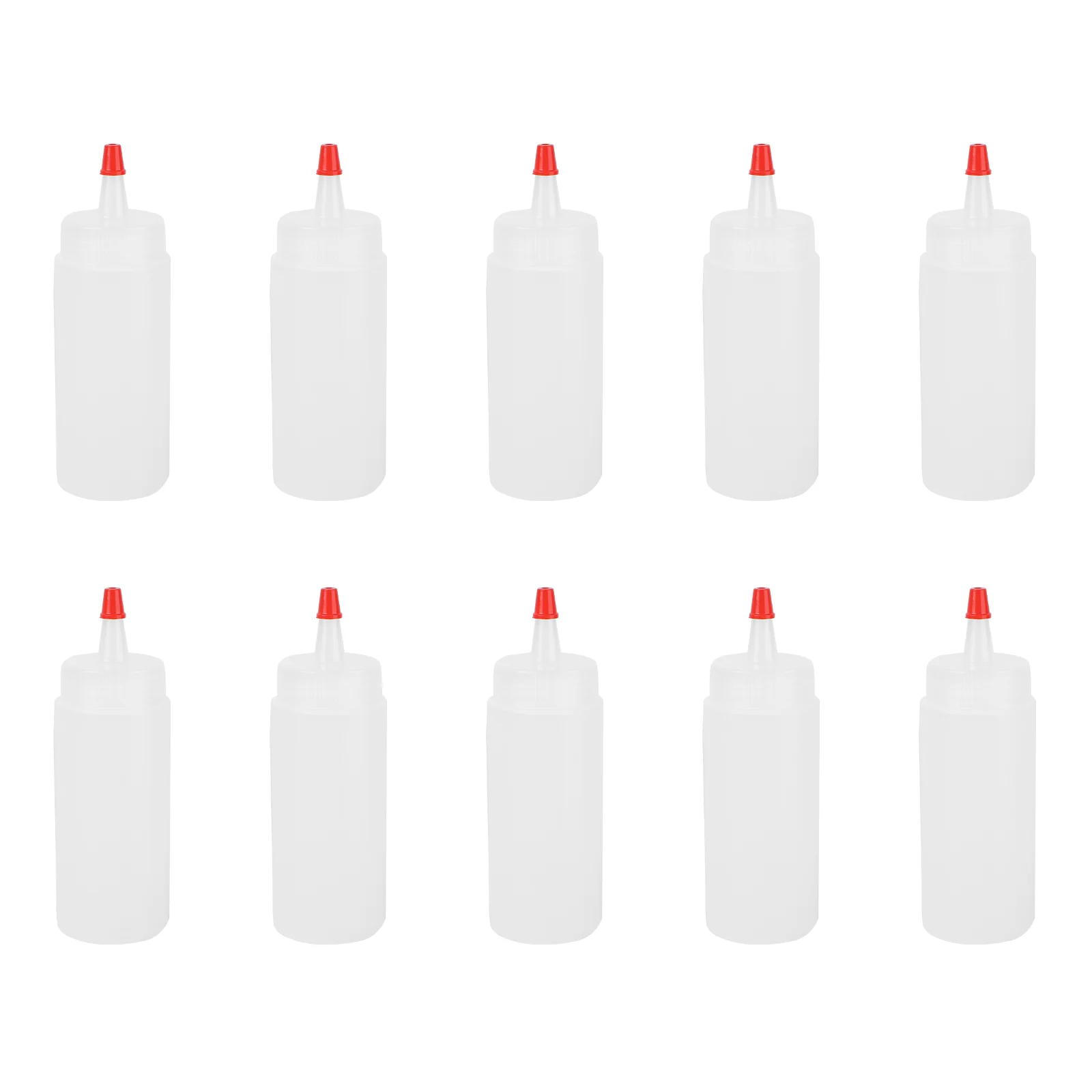 

Bottle Squeeze Bottles Sauce Dressing Dispenser Mini Ketchup Squirt Saladtomatosqueezable Condiment Reusable Clear Oz Oil