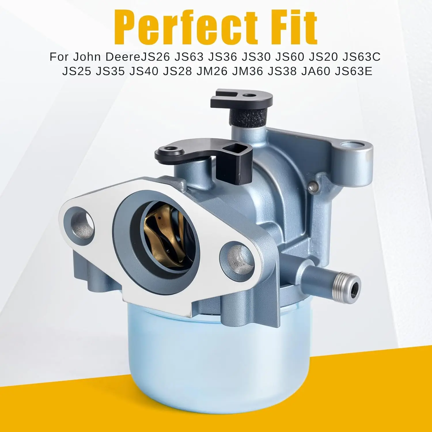 Фото Карбюратор JS36 для газонокосилки John Deere JS26 JS30 JS60 JS20 JS25 JS28 JM26 JM36 JS38 JA60 21 дюймов 22 дюйма с двигателем 190CC 6,75 л.с. №2