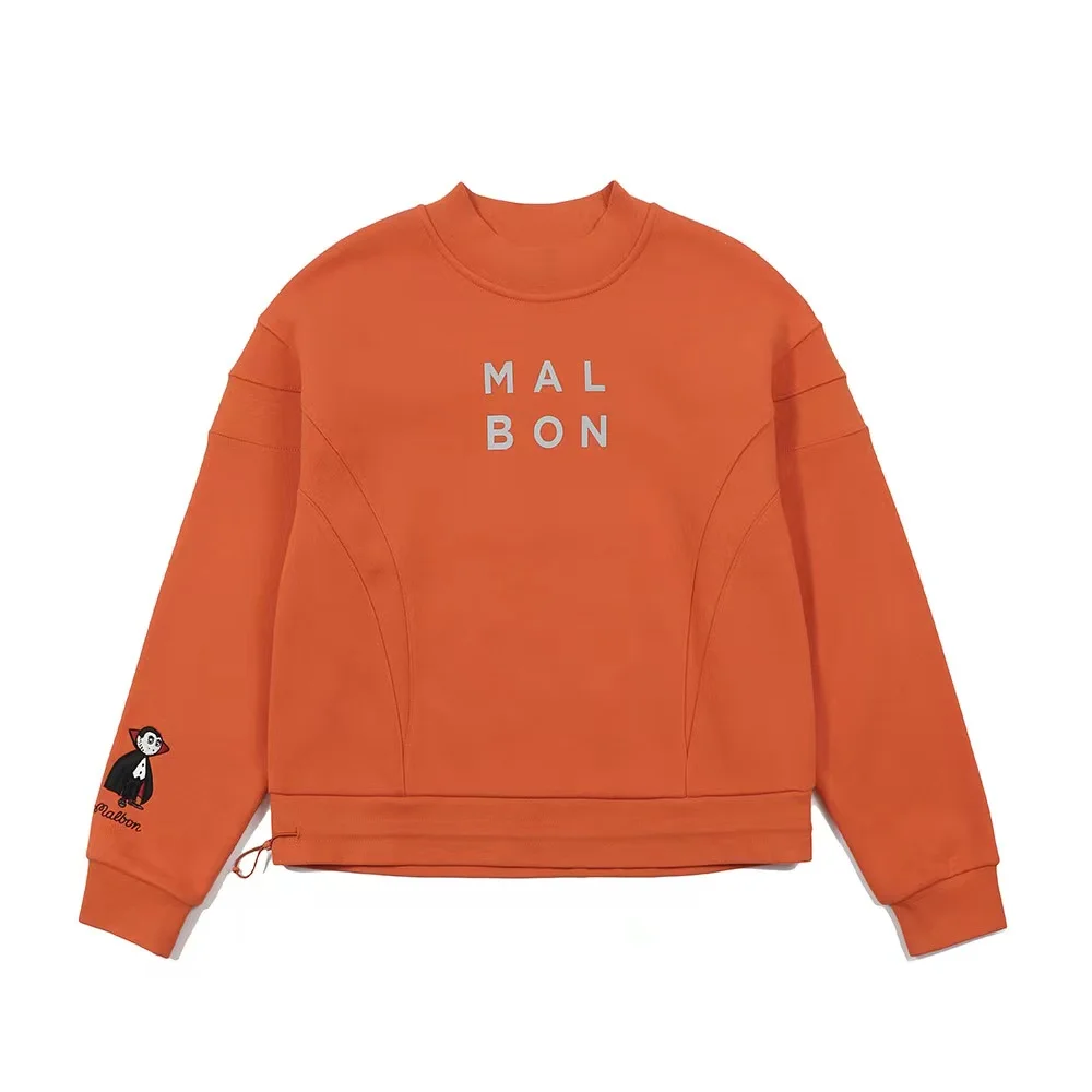 

Новинка, одежда для гольфа, женская одежда для гольфа в Корейском стиле на осень и зиму, женские повседневные плюшевые толстовки с длинным рукавом, свитшоты, женская одежда для гольфа на осень и зиму