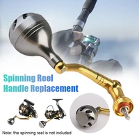 fishing reel replacement handle for spinning reel foldable metal handle knob aluminum alloy 2000 5000 fishing tackle rocker arm