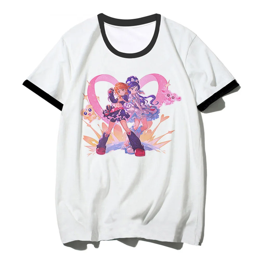 

Precure Tee women manga designer comic t shirt girl streetwear anime clothing