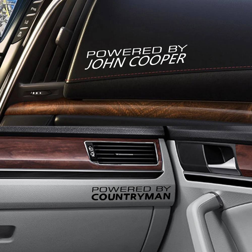 Автомобильные наклейки с центральным контролем для интерьера Стильные Mini John Cooper