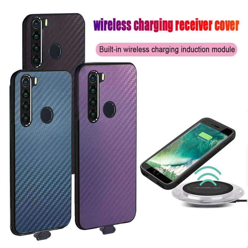 

Qi Wireless Charging Receiver Case Cover for Redmi Note 6a 7 7a 8 9 10 11 Pro T S Lite Xiaomi 9t 10 Lite and Other Non-qi Phone