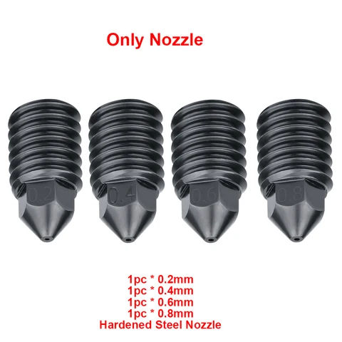 Bambu Lab A1/A1 Mini H2D P2S  Hotend Kit 0.2/0.4/0.6/0.8 мм