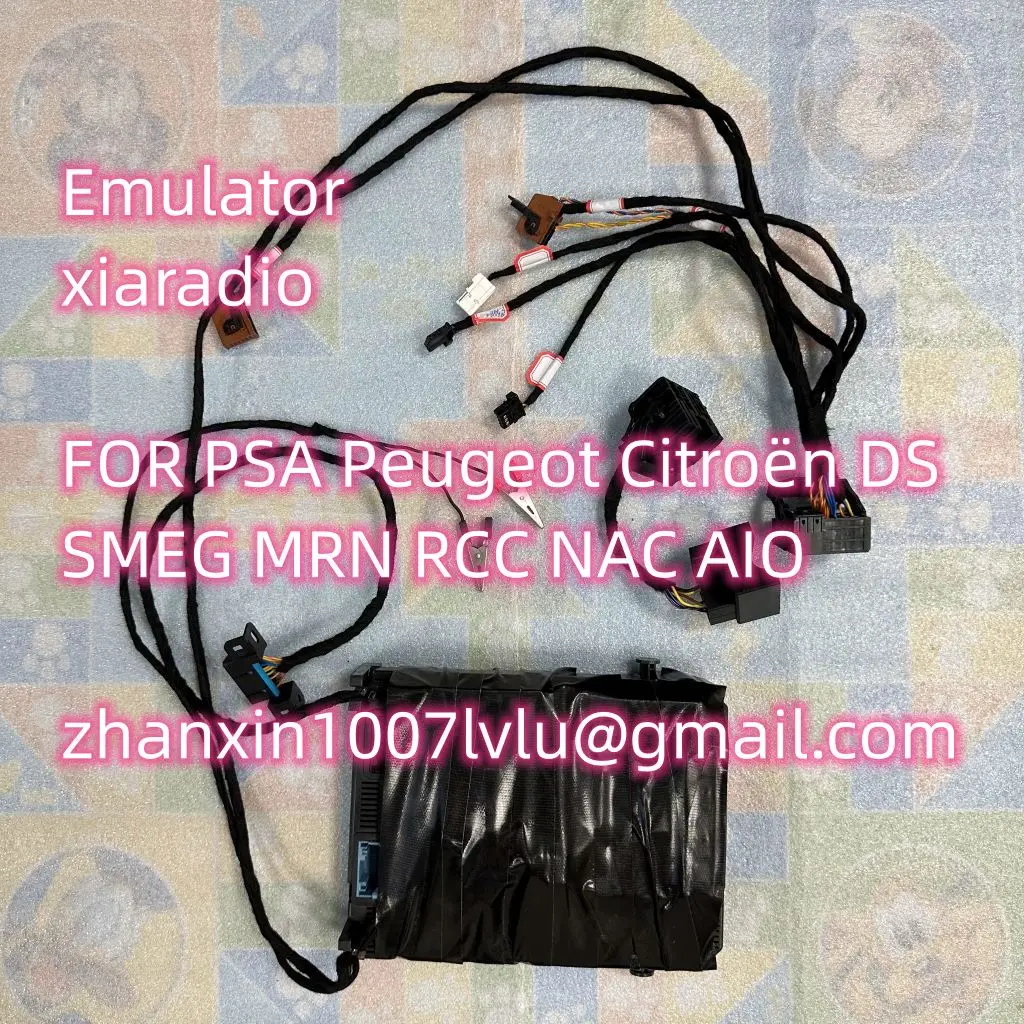 Кабель с новым эмулятором BCM, скамья для тестирования автомагнитолы PSA, Peugeot, citroen, DS, SMEG, MRN, RCC, NAC, AIO, Carplay и Andrid
