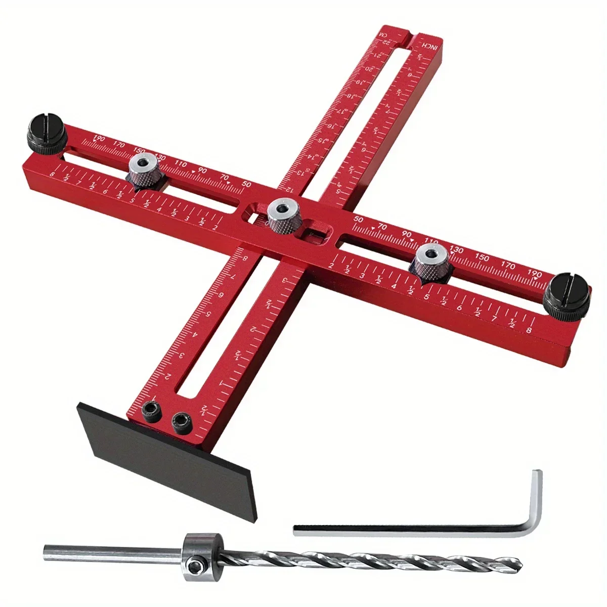 

Регулируемый направляющий зажим для дрели Wnew