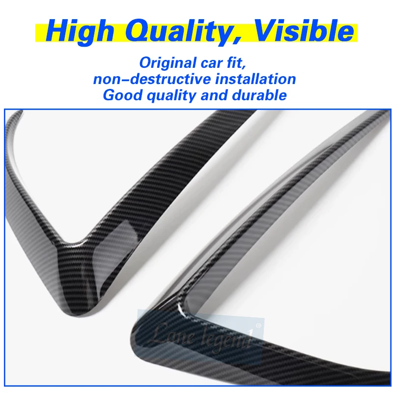 Отделка передней противотуманной фары для модели Tesla Y 2019-2023 накладка на бампер