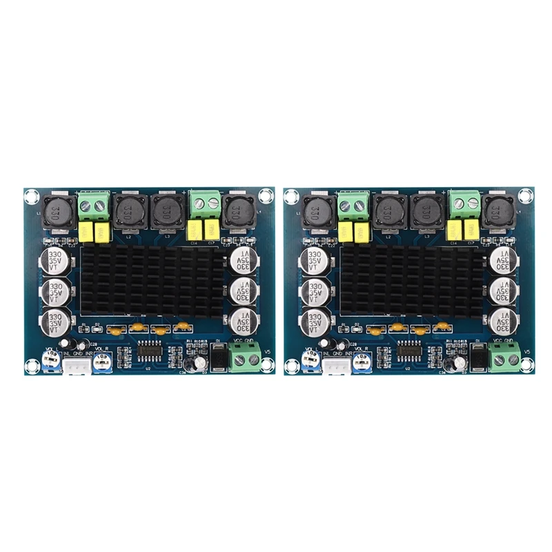 

2 шт., двухканальный цифровой усилитель мощности Tpa3116d2 2X120 Вт