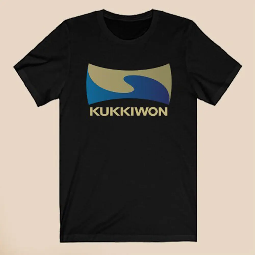 KUKKIWON мир тхэквондо мужская черная футболка Размер S-3XL