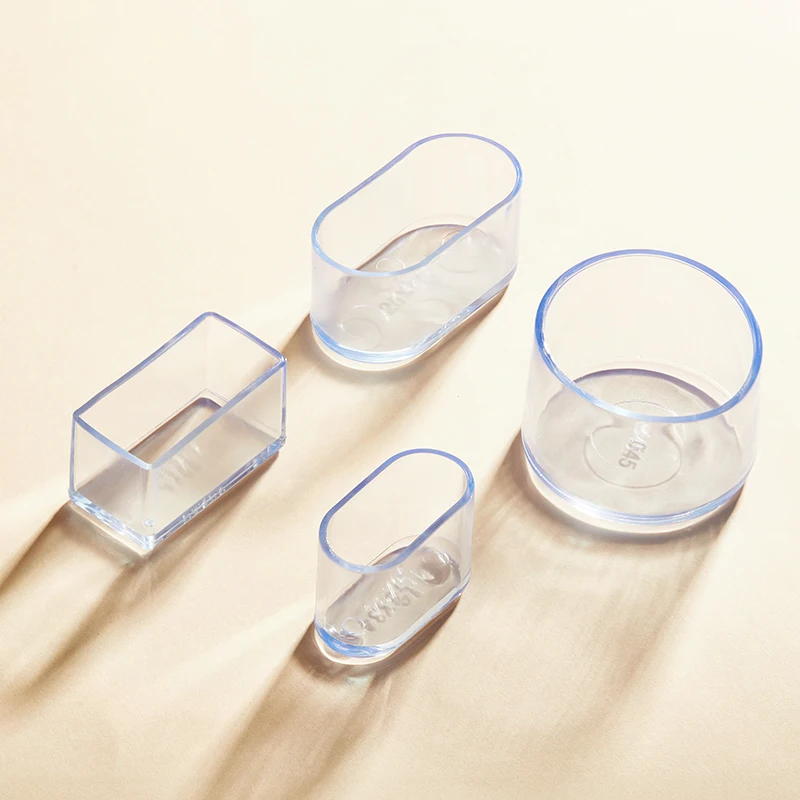 16 шт. круглые ножки для мебели защита ног прозрачный чехол стола стула