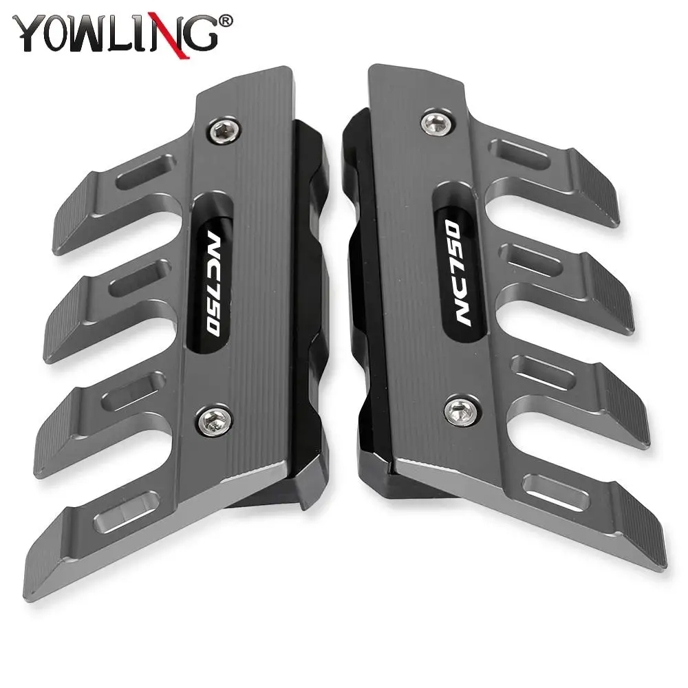 

FOR HONDA NC750 S X NC750S 2002 2003-2021 2020 NC750 Motorcycle Mudguard Side Protection Mount Shock Absorber Front Fender Cover