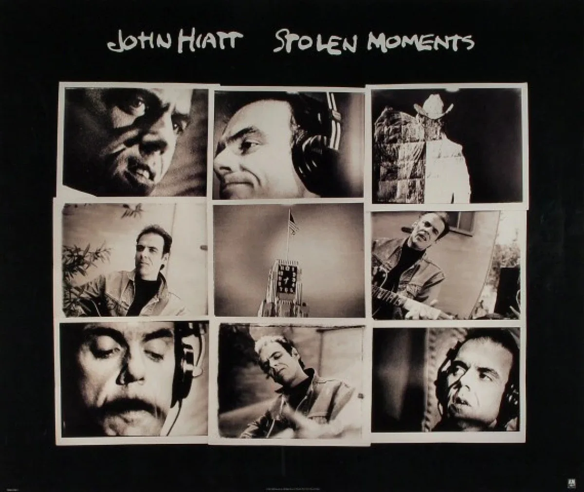 Винтажная футболка с концертным плакатом John Hiatt хлопковая унисекс размеры S M L 234XL