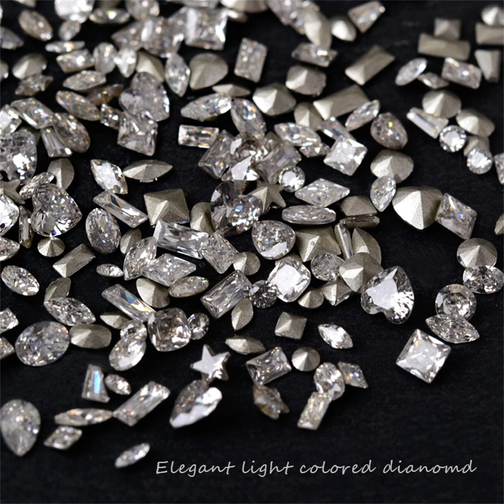 Аксессуары для ногтей с цирконом специальный блеск