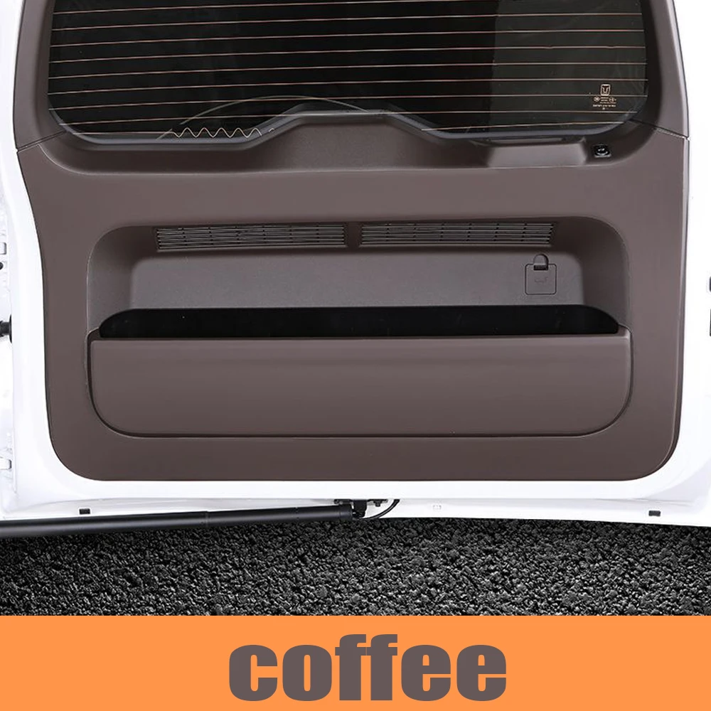 

Для Great Wall Tank 500 2022-2024 защитная накладка на заднюю дверь, кожаная наклейка против ударов, украшение на багажник, защита от царапин, автомобильные аксессуары