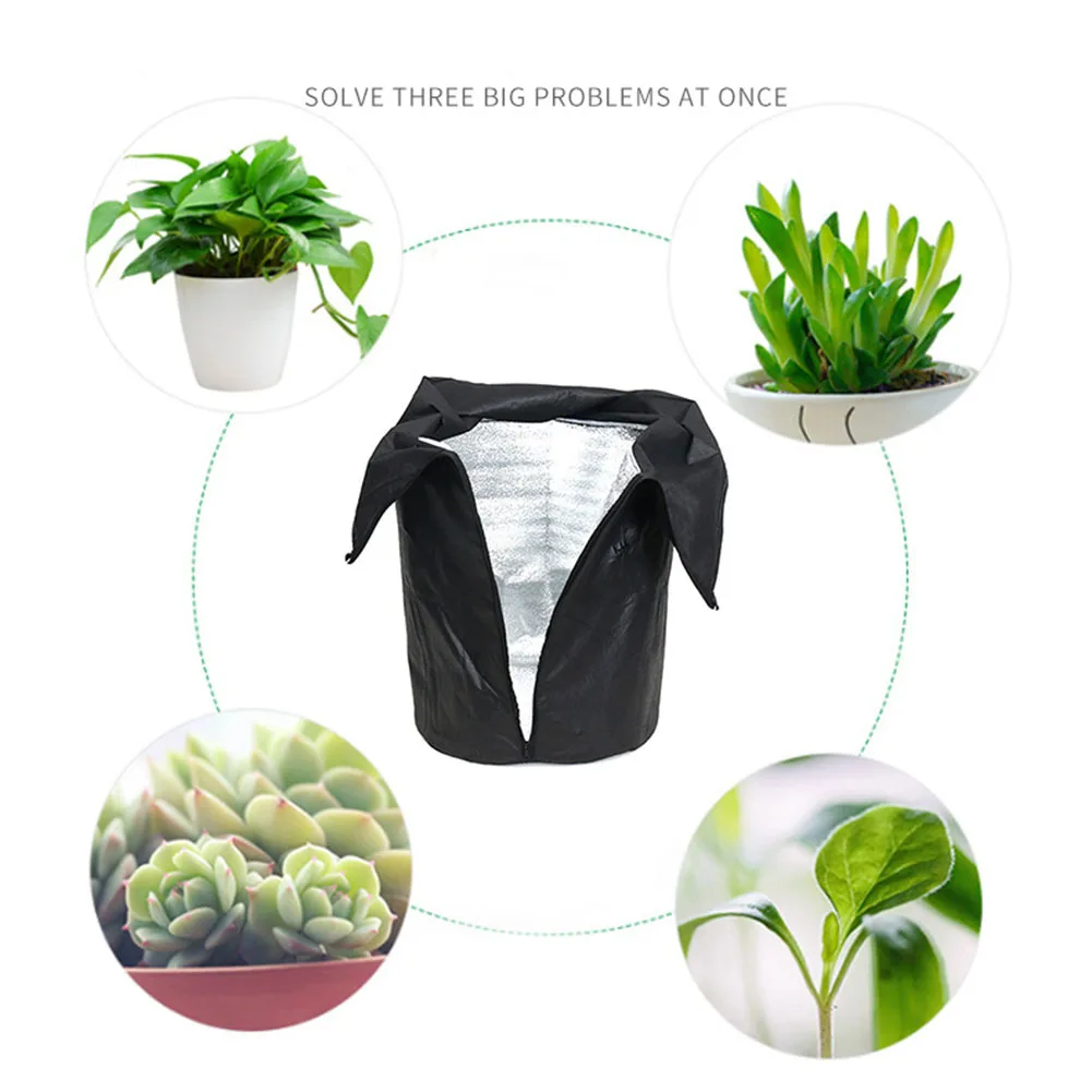 Зимняя сумка для защиты растений дышащая нетканая ткань вкладыш из алюминиевой