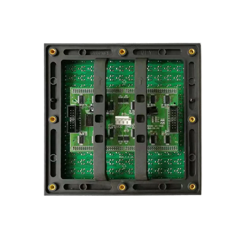 Недорогой высококачественный наружный RGB Полноцветный P10 DIP 3 в 1 160x160 мм