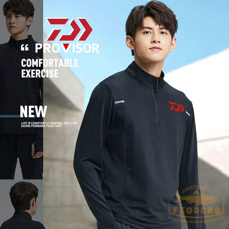 

2022 New DAIWA Fishing Jerseys Fishing Trousers Outdoor Hiking Run Fishing Pants Autumn Fishing long-sleeved Shirt Fishing Suit