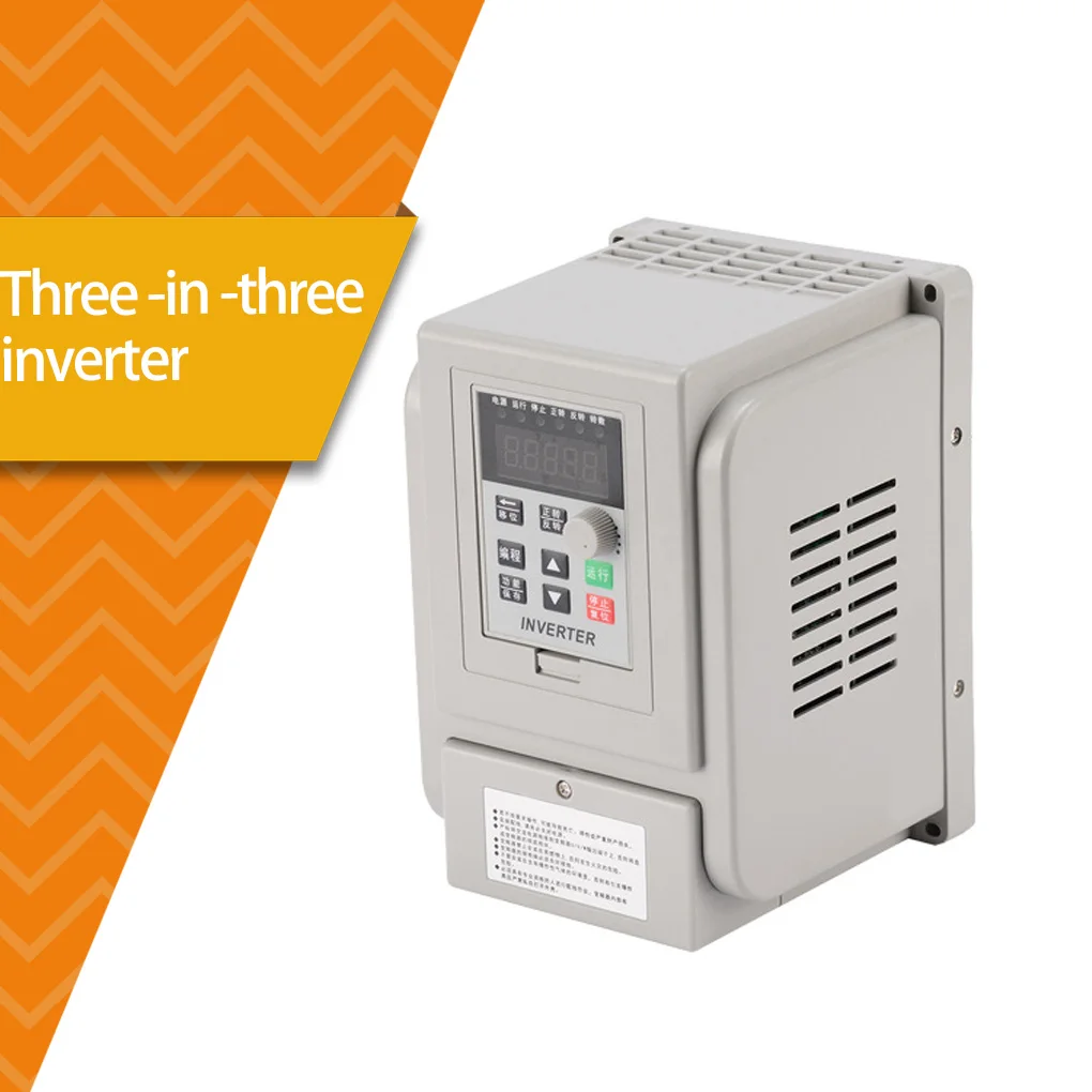 

Professional Constant Pressure Inverter Practical Frequency Converter Universal Single/three Phases Motor Drive