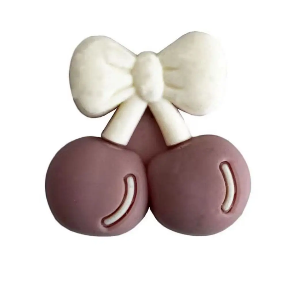 Cute 1pcs Little Bear and Little Flower  PVC Shoe Charms DIY  Shoe Aceessories Clogs Decorations Fit kids X-mas Gifts croc jibz