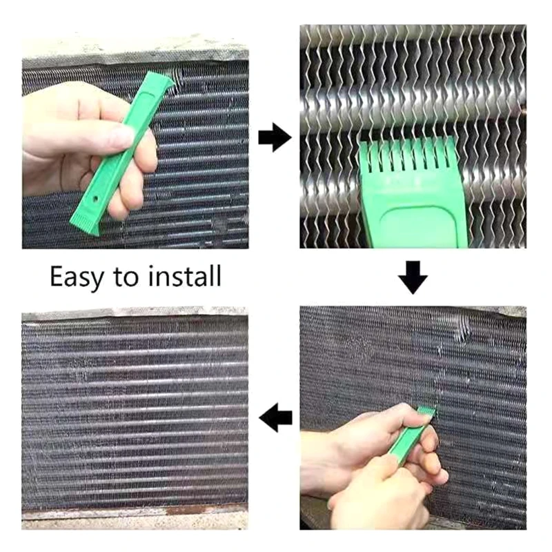 6 шт. FCR6 набор гребней для ремонта ребер кондиционера щетка чистки змеевика