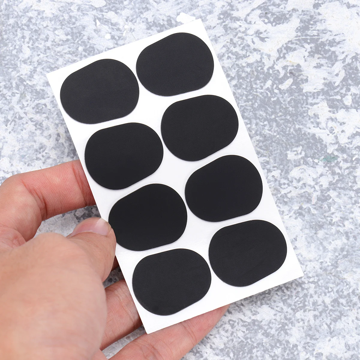 

8pcs Alto / Tenor Sax Clarinet Mouthpiece Patches Pads Cushions (Black)