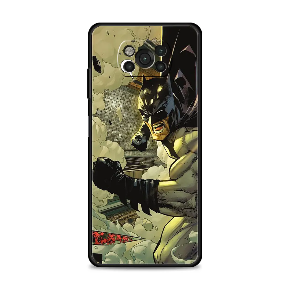 celular coque for xiaomi poco x4 x3 nfc gt m3 m4 f3 5g f1 mi 11 10t lite 9t 12 case phone cover funda the batman adventure free global shipping