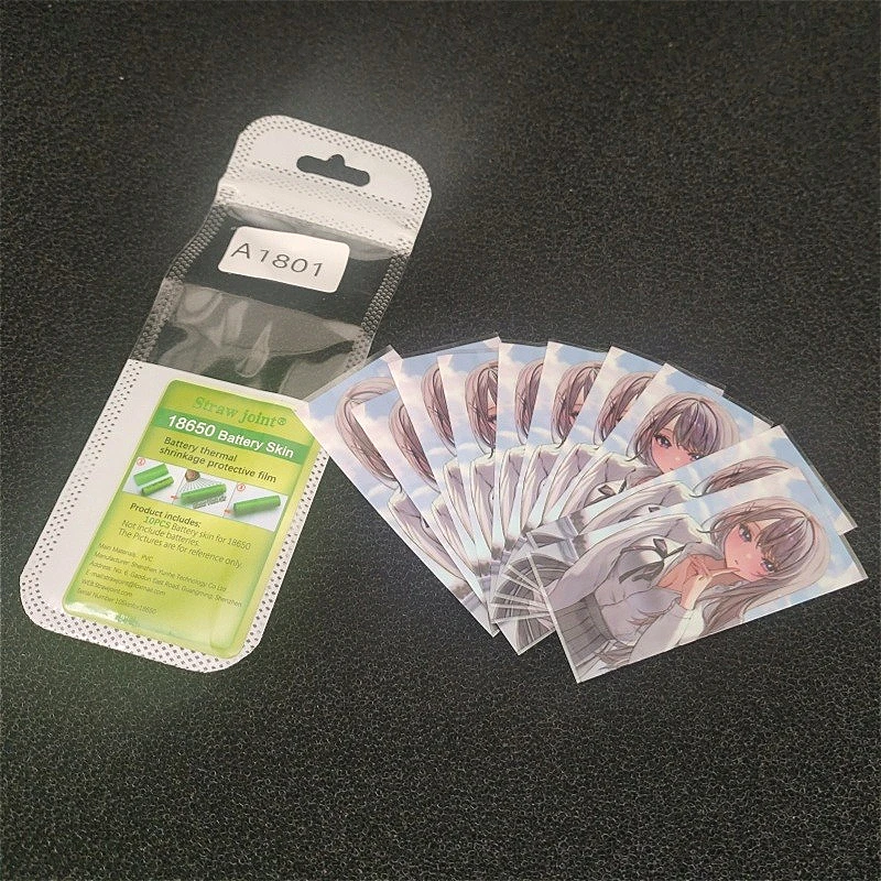 

Термоусадочная трубка ПВХ для аккумуляторов STRAW JOINT, 10 штук