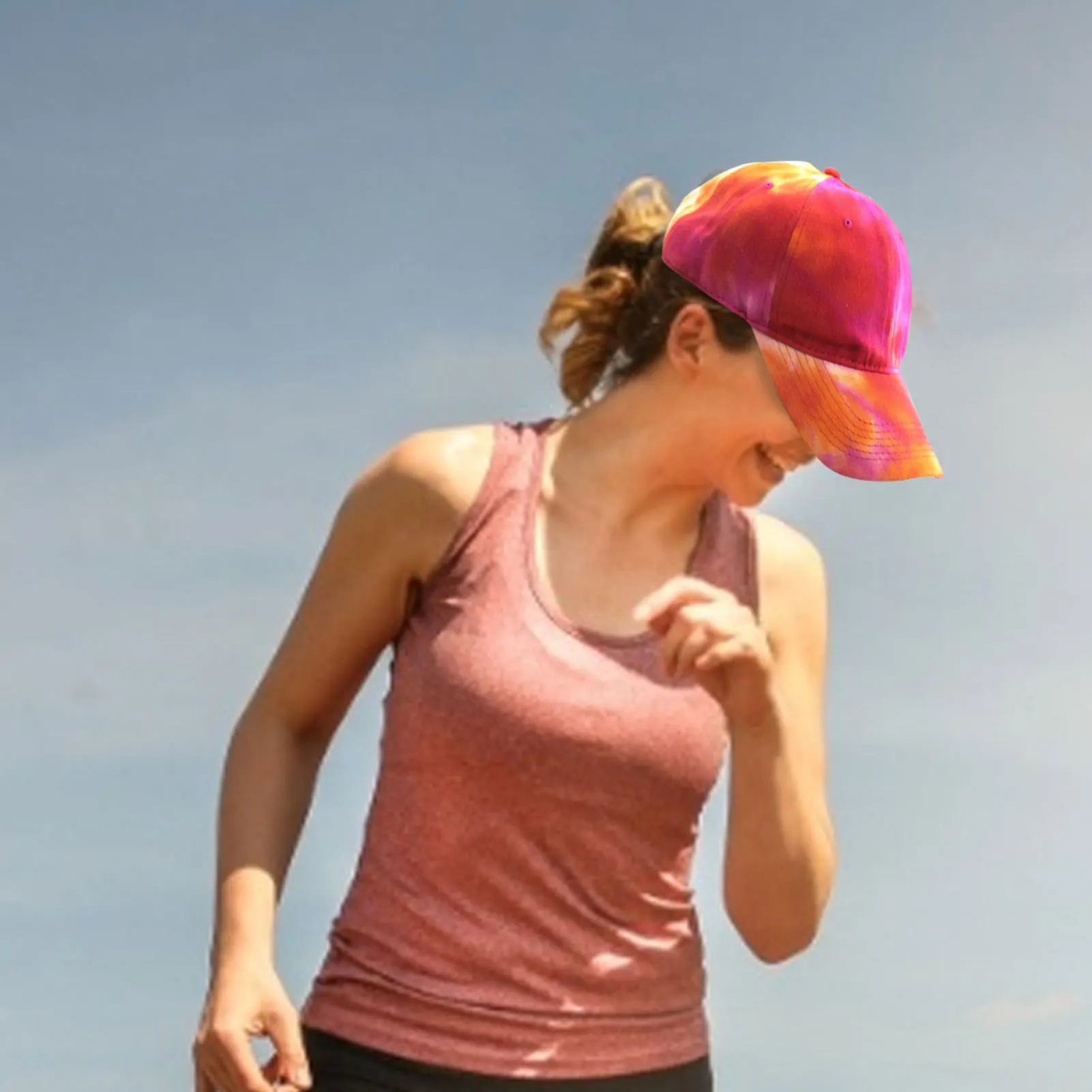 

Tie-dye Hats Men Women Vintage Baseball Cap Adjustable Tie Dye Printed Dad Hat Running Bike Wear Hats Fishing Hiking Caps