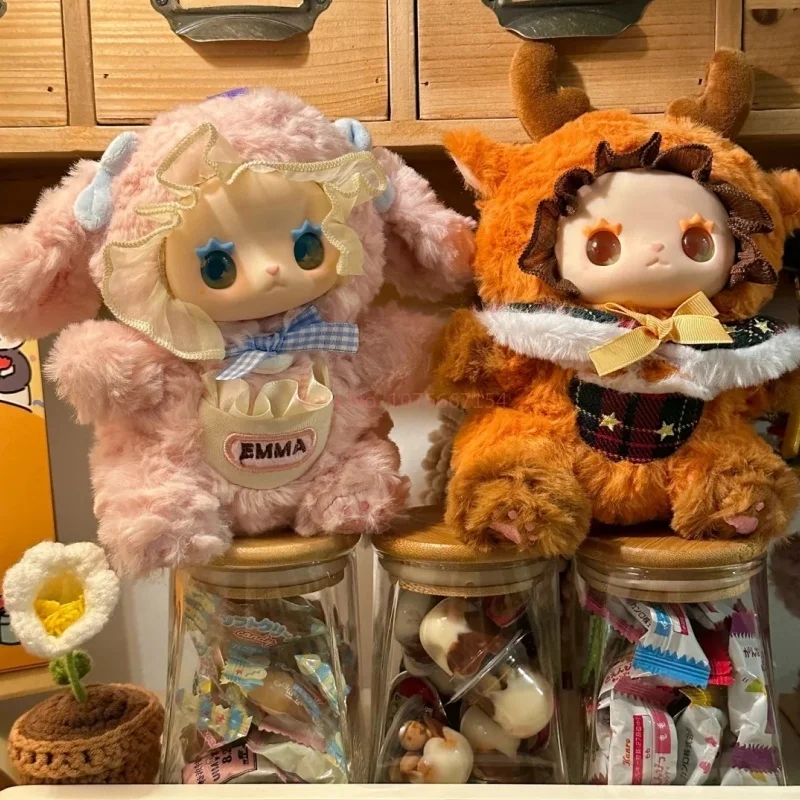 Прекрасные плюшевые куклы серии Emma Pockets Zoo слепая коробка загадочная игрушки