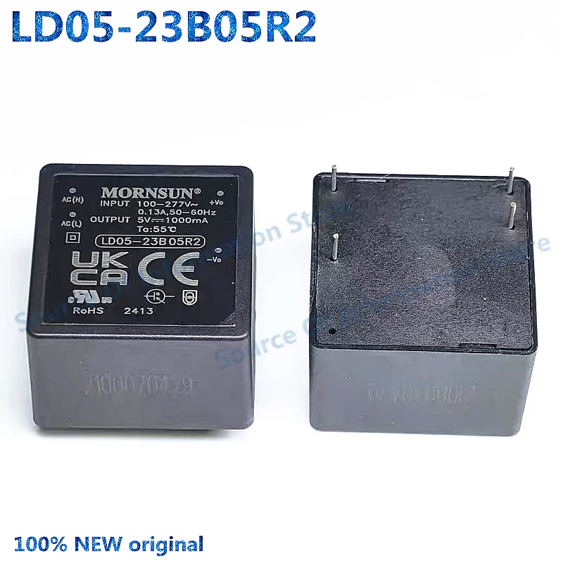 LD05-23B05R2 Модуль питания AC-DC 85-305 В до 5 1000 мА Вт Высокочастотный изолирующий
