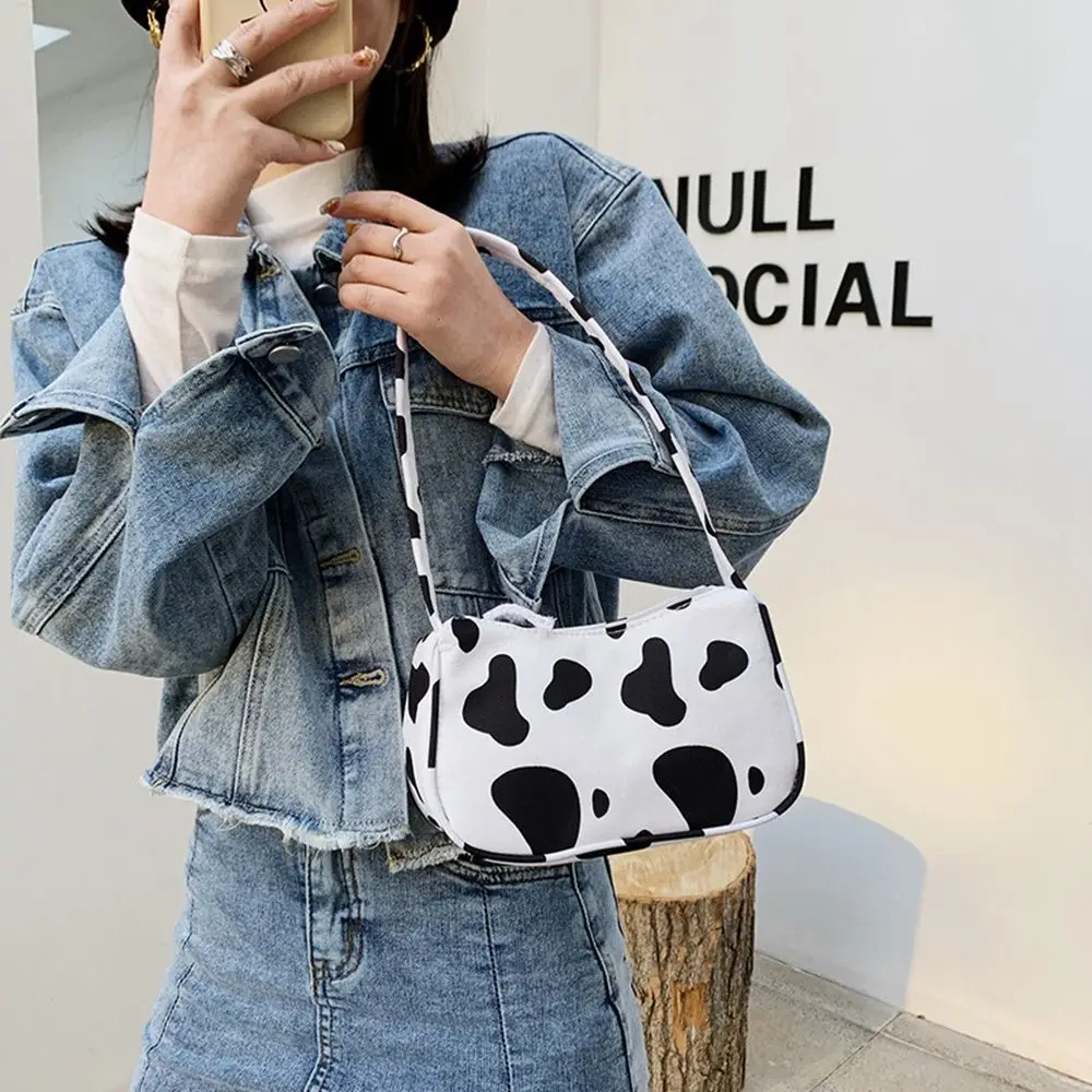 

Capacity Shoulder Pouch Mobile Phone Bag Tote Square Bag Single Shoulder Bag Underarm Bag Canvas Bag Female Handbag