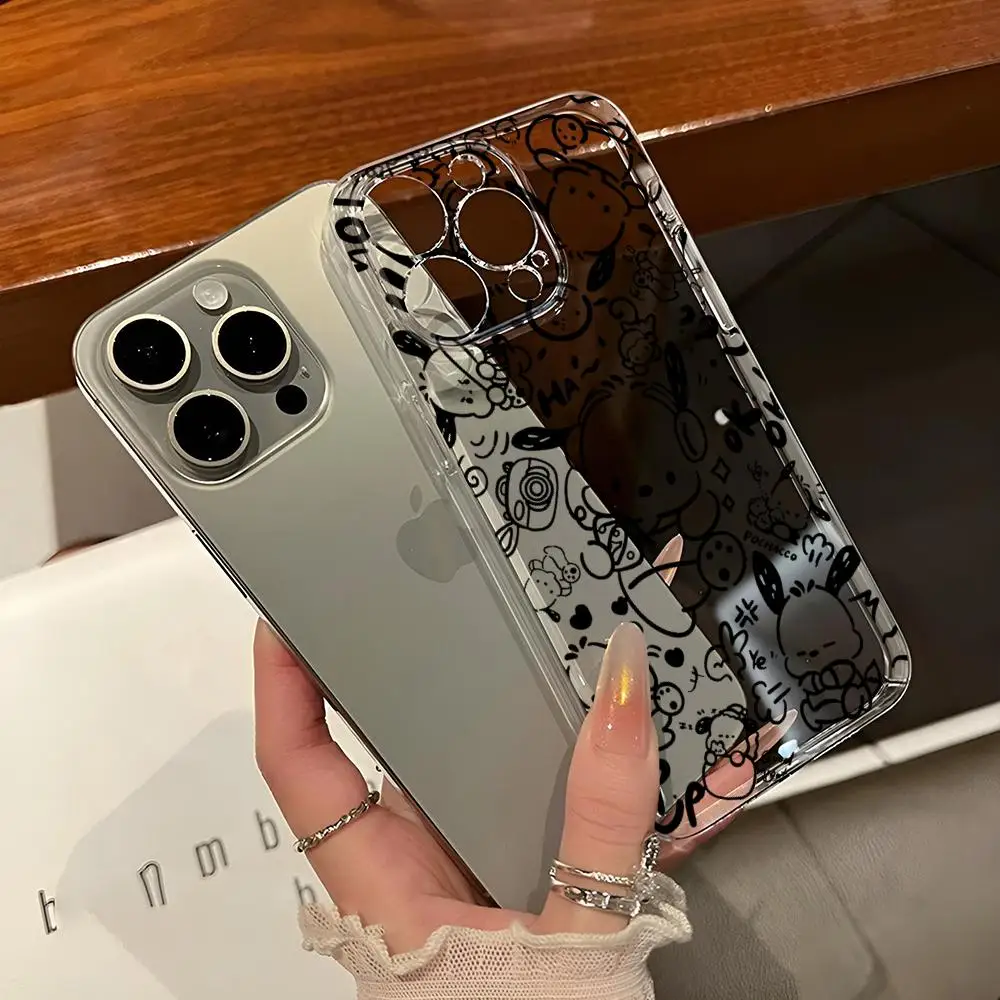 Прозрачный чехол для iphone 14 Pro 15 11 12 Max Mini 6 6s 7 8 Plus X XR XS SE2020