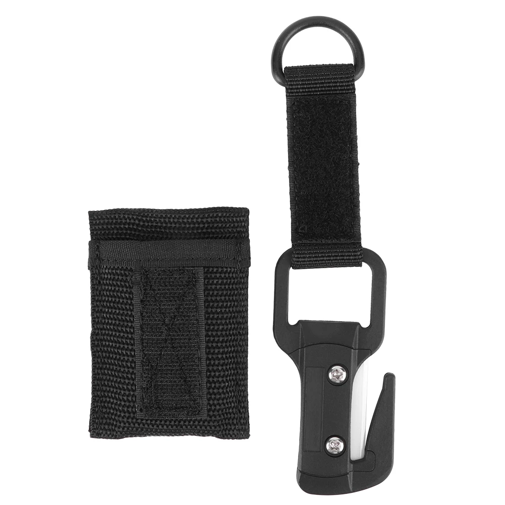 

Portable Scuba Diving Underwater Ceramics Wire Line Cutter Cut Knife with Storage Bag(Diving Ce diving