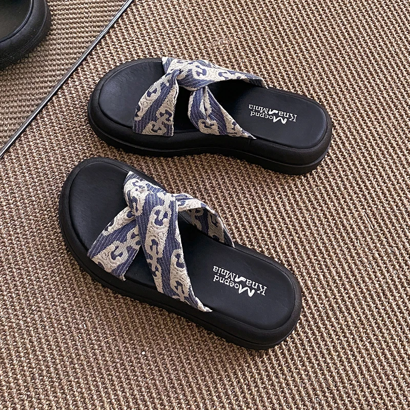 2023 Super Hot Outwear Girls' Slippers Bow Style Versatile and Gentle Ladies Style