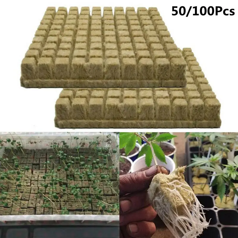 

50/100 шт., кубики для выращивания семян