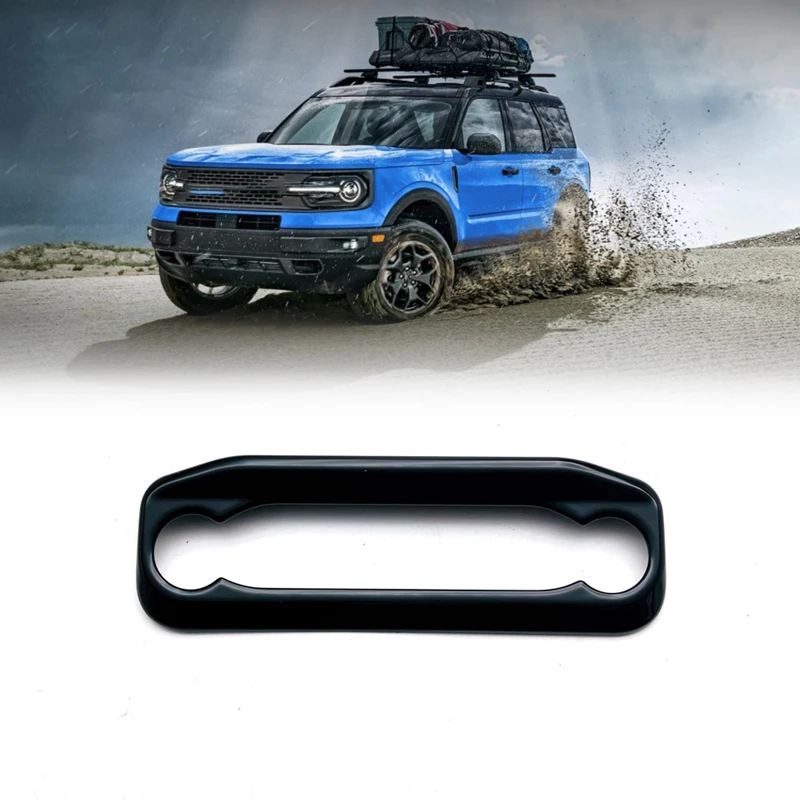 

Interior Central Console Air Condition A/C Switch Buttons Knob Cover Trim for Ford Bronco Sport 2021 2022