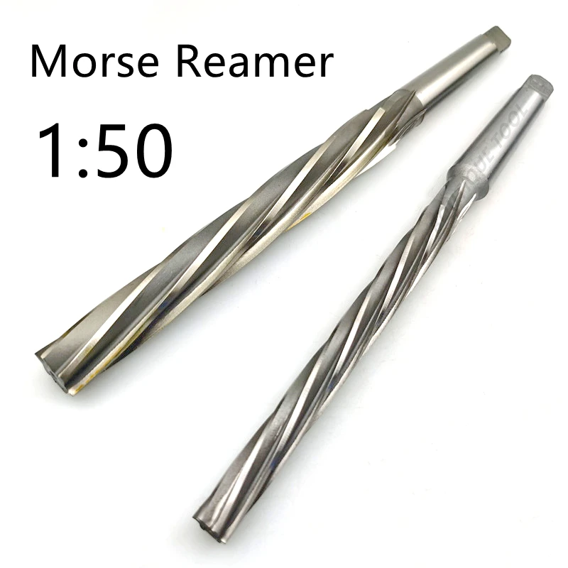 Прецизионный конус Морзе из быстрорежущей стали спиральная развертка с ручкой