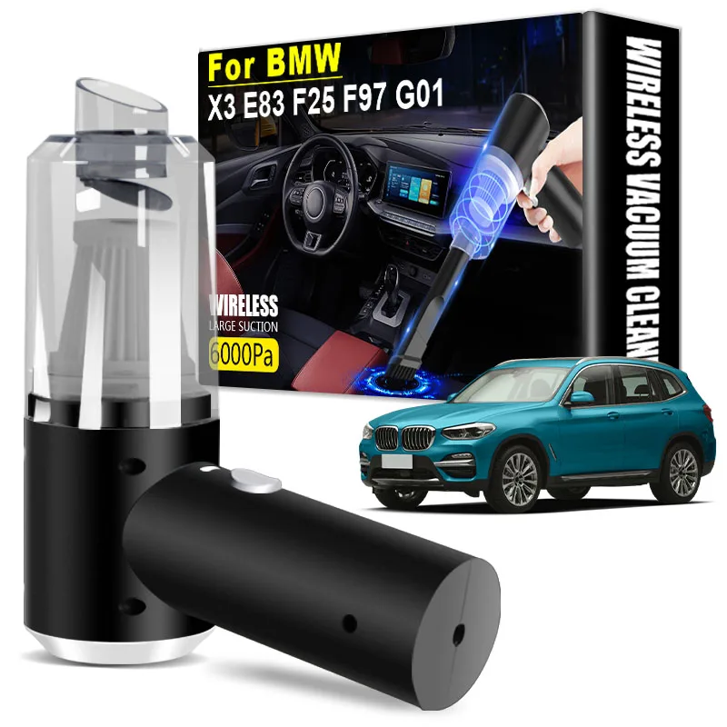 

Handheld Car Cordless Vacuum Cleaner for Car Cleaning Automotive Products Auto Tools Car Accessories for BMW X3 E83 F25 F97 G01