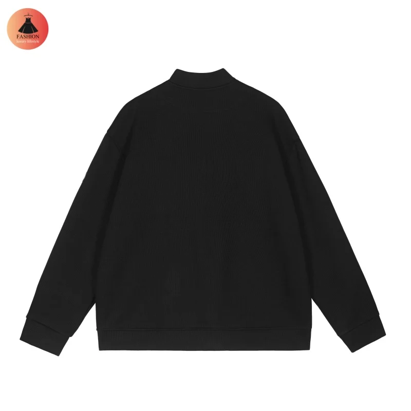 CAVEMPT C.E Trend осень-зима вязаный свитер высокого качества с v-образным вырезом модная