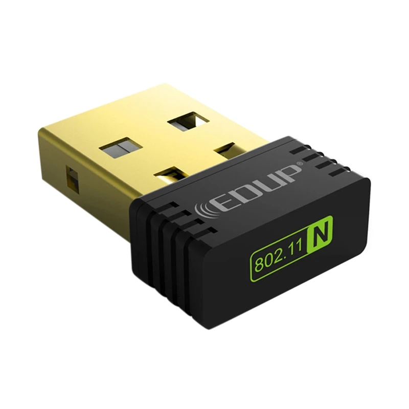 

EDUP USB Wifi Adapter,150Mbps Mini USB Wireless LAN Network Card 2.4Ghz Wifi/Bluetooth 4.0 For Desktop Laptop PC RTL5370
