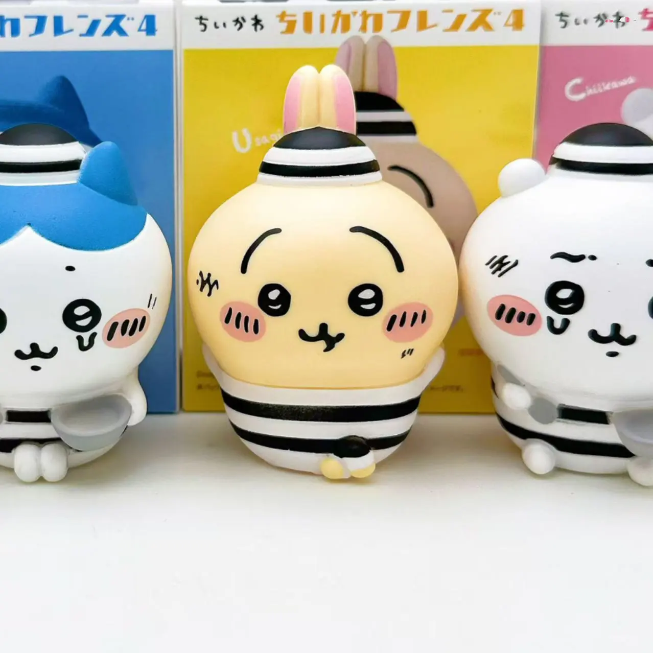 Фото Фигурки слепых коробок Chiikawa Friends Series 4, |   Милая плюшевая мини-игрушка Usagi Hachiware Shumai Chiikawa, коллекционные предметы №4