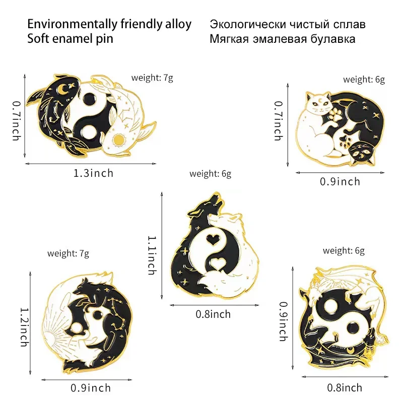 Модные эмалированные значки на заказ новые женские броши Мультяшные