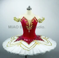 women rose red white ballet costume classical nutcracker variations professional tutus yagp competition stage costume girls 0029