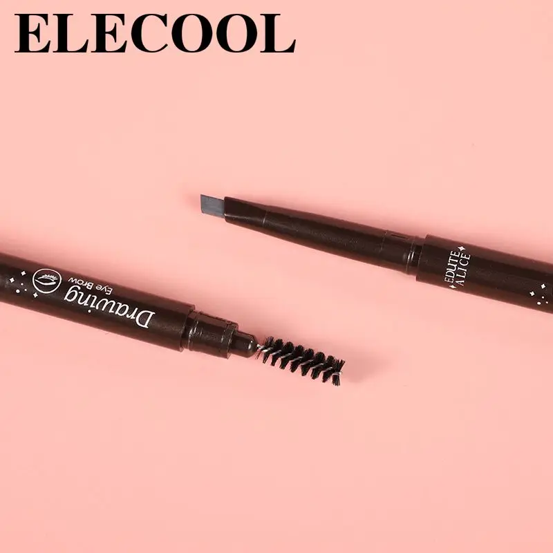 

Eyebrow Pen Double-headed With Eyebrow Brushes Rotate Eyebrow Cosmetics Natural Long Lasting Not Easy To Decolor Waterproof